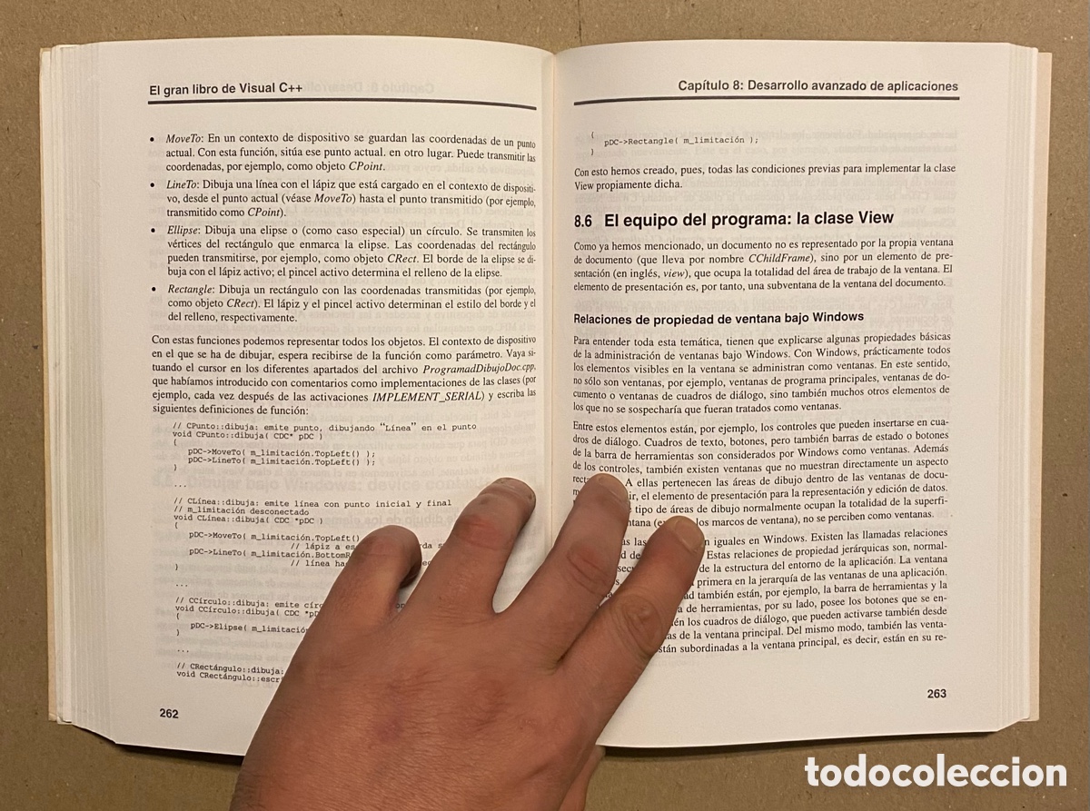 Libros de segunda mano: EL GRAN LIBRO DE VISUAL C++. MARCOMBO BOIXAREU EDITORES 1997. - Foto 6