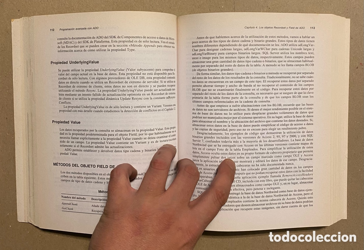 Libros de segunda mano: PROGRAMACI&Oacute;N AVANZADA CON ADO. DAVID SCEPPA. MCGRAWHILL MICROSOFT 2000. INCLUYE CD-ROM. - Foto 5