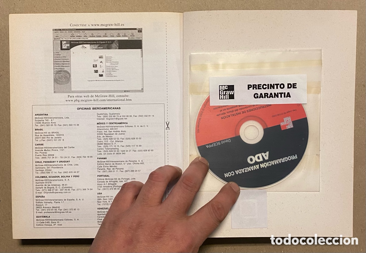 Libros de segunda mano: PROGRAMACI&Oacute;N AVANZADA CON ADO. DAVID SCEPPA. MCGRAWHILL MICROSOFT 2000. INCLUYE CD-ROM. - Foto 8
