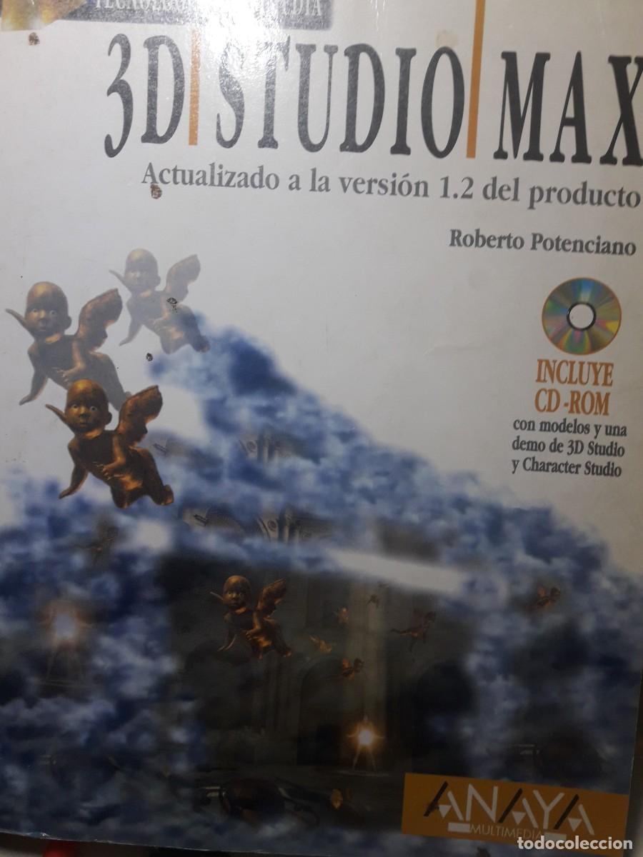 Libros de segunda mano: 3D studio MAX versi&oacute;n 1.2 Roberto Potenciano - Foto 1