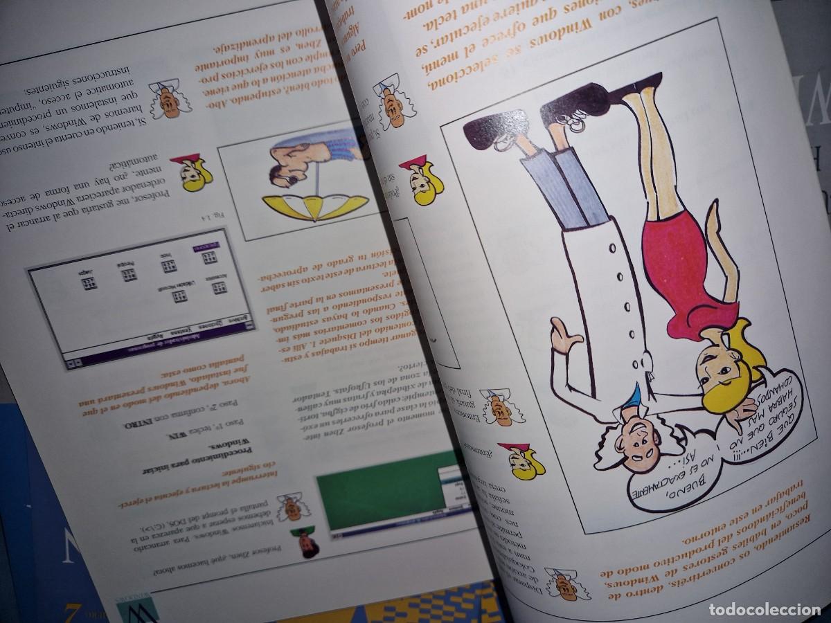 Libros de segunda mano: CURSO INTERACTIVO SARPE PARA USUARIOS DE PC WINDOWS- INFORMATICA - 8 CUADERNOS - Foto 2