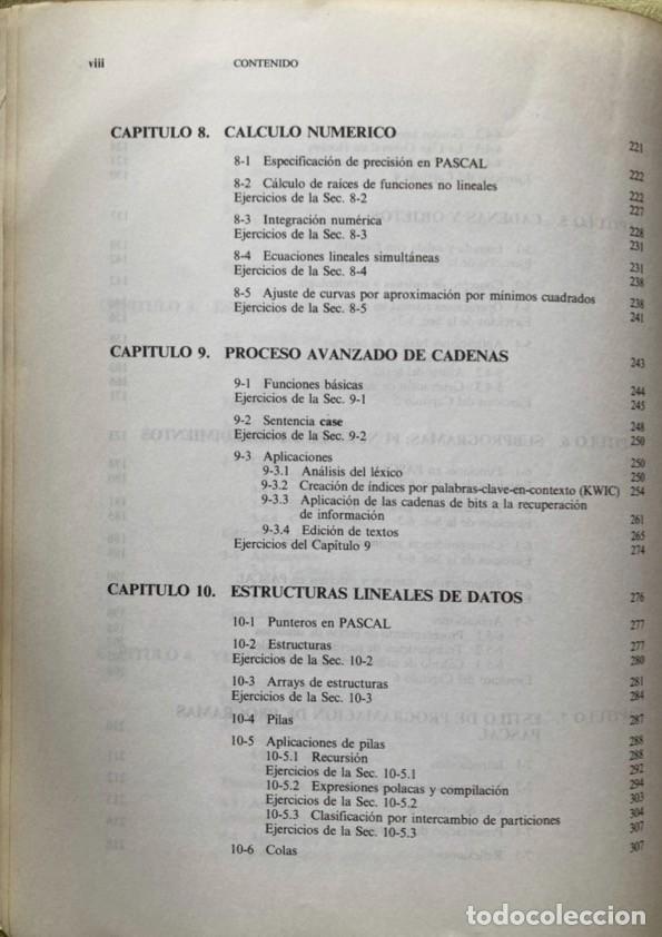 Libros de segunda mano: Pascal Estructurado | Mc Graw-Hill - Foto 6