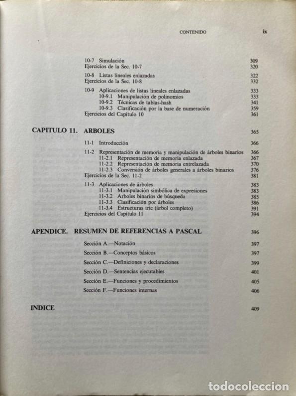 Libros de segunda mano: Pascal Estructurado | Mc Graw-Hill - Foto 7