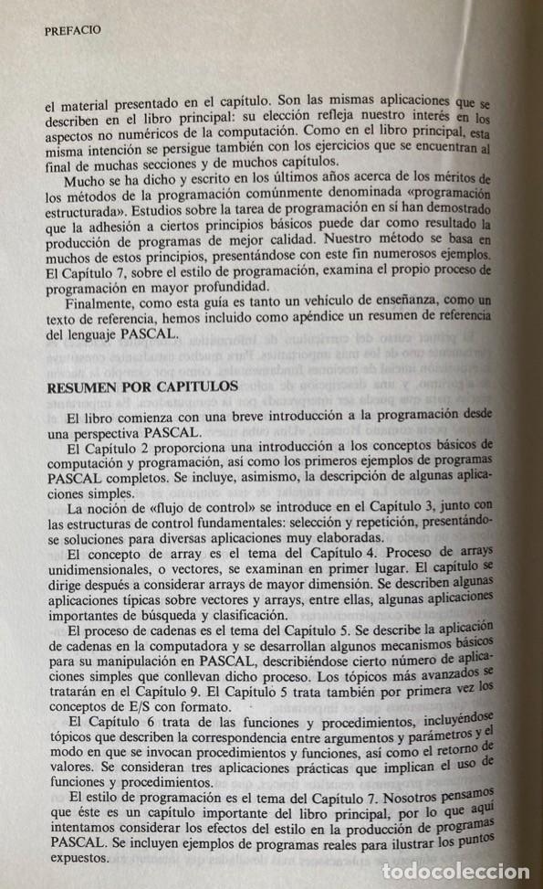 Libros de segunda mano: Pascal Estructurado | Mc Graw-Hill - Foto 8