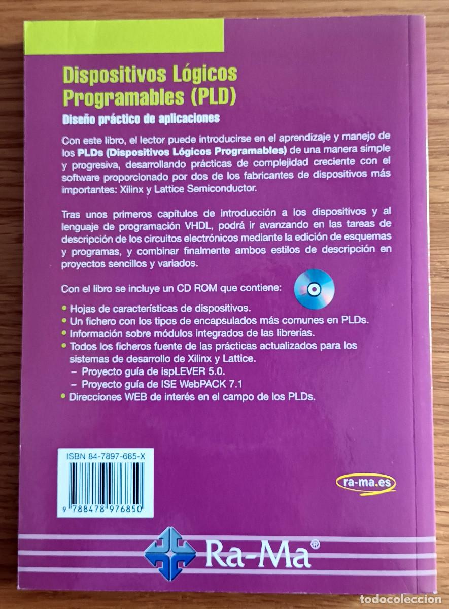 Libros de segunda mano: Dispositivos L&oacute;gicos Programables (PLD), Dise&ntilde;o pr&aacute;ctico de aplicaciones +CD-ROM - Foto 3
