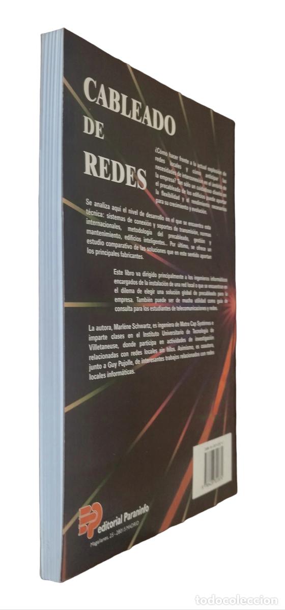 Libros de segunda mano: CABLEADO DE REDES / M. SCHWARTZ. EDITORIAL PARANINFO. NUEVO. - Foto 2