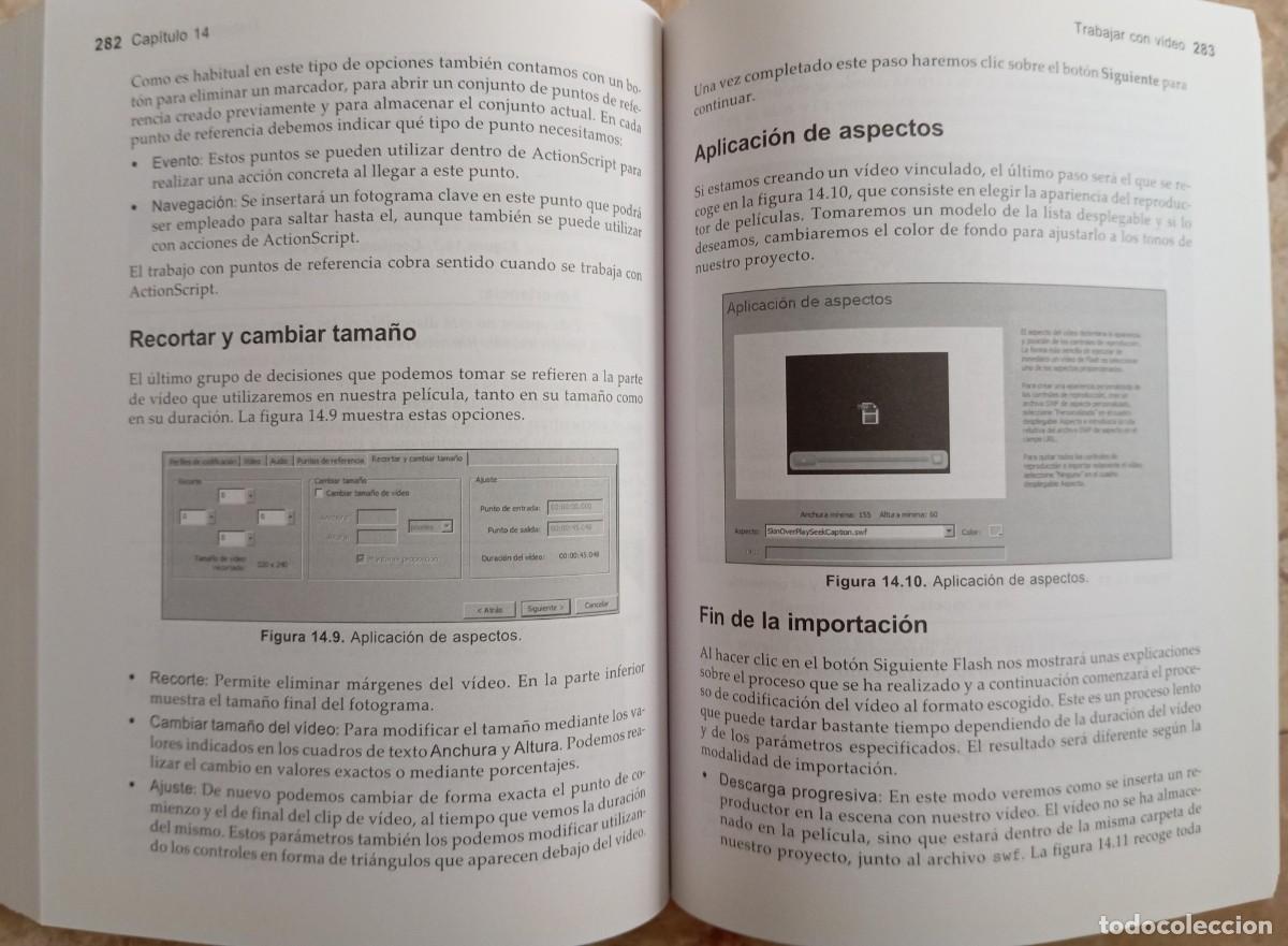 Libros de segunda mano: ADOBE FLASH CS3 - ANTONIO PANIAGUA - Foto 4