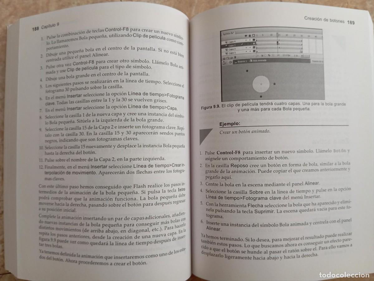 Libros de segunda mano: ADOBE FLASH CS3 - ANTONIO PANIAGUA - Foto 5
