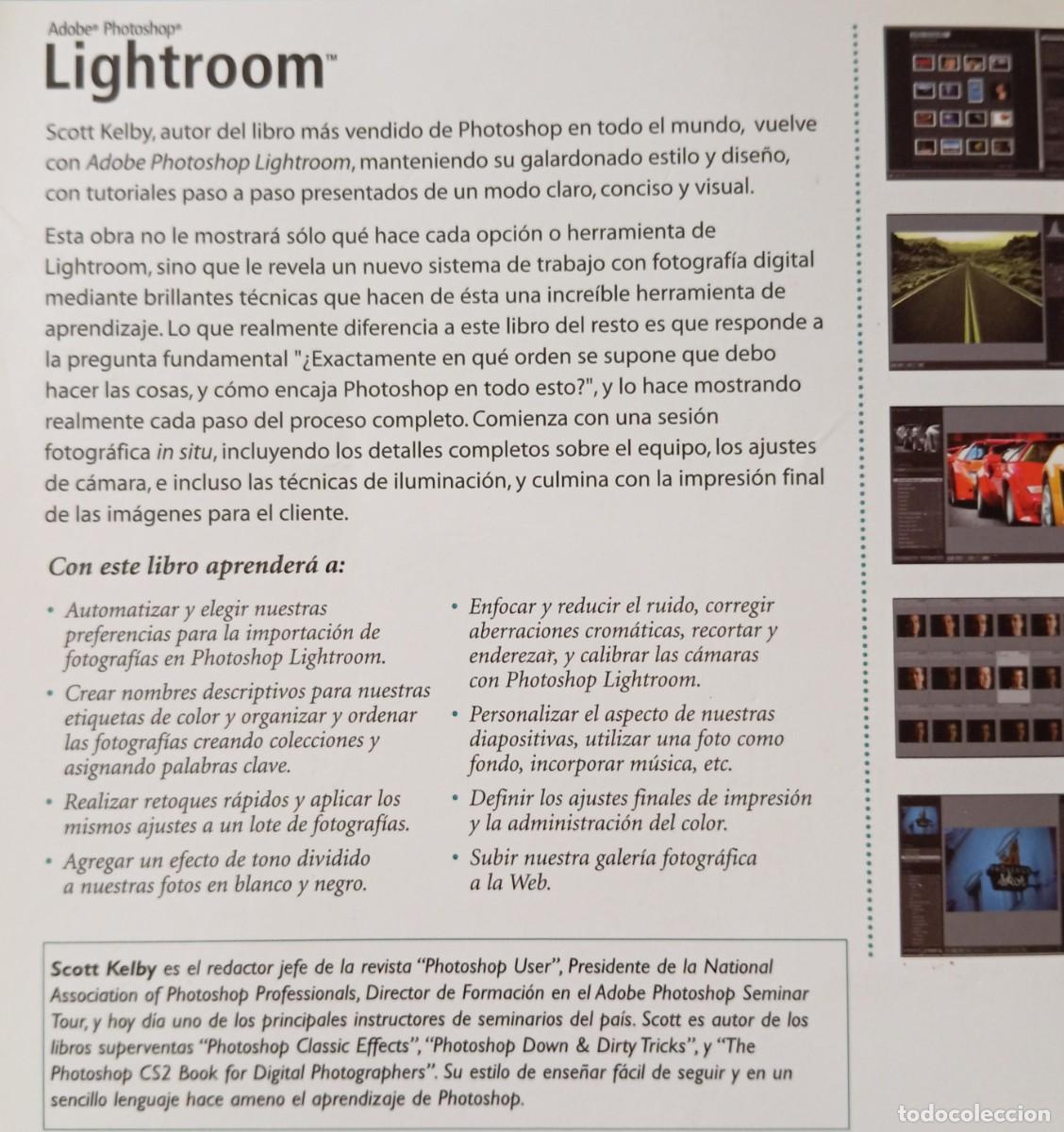 Libros de segunda mano: ADOBE PHOTOSHOP LIGHTROOM - SCOTT KELVIN - Foto 5