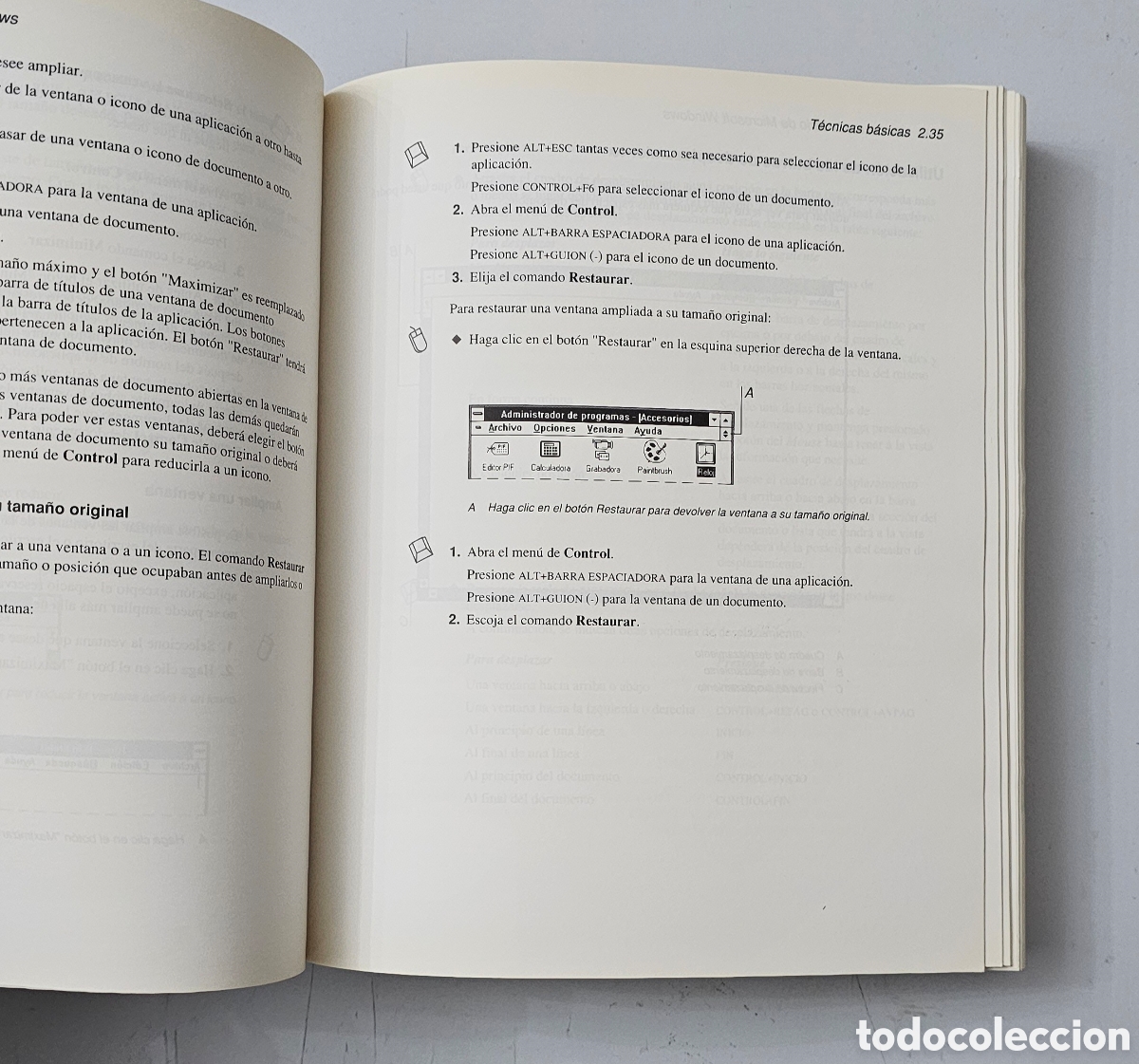 Libros de segunda mano: LIBRO MICROSOFT WINDOWS AMBIENTE GRAFICO (Espa&ntilde;a - 1990) 1&deg; Edicion - Foto 18