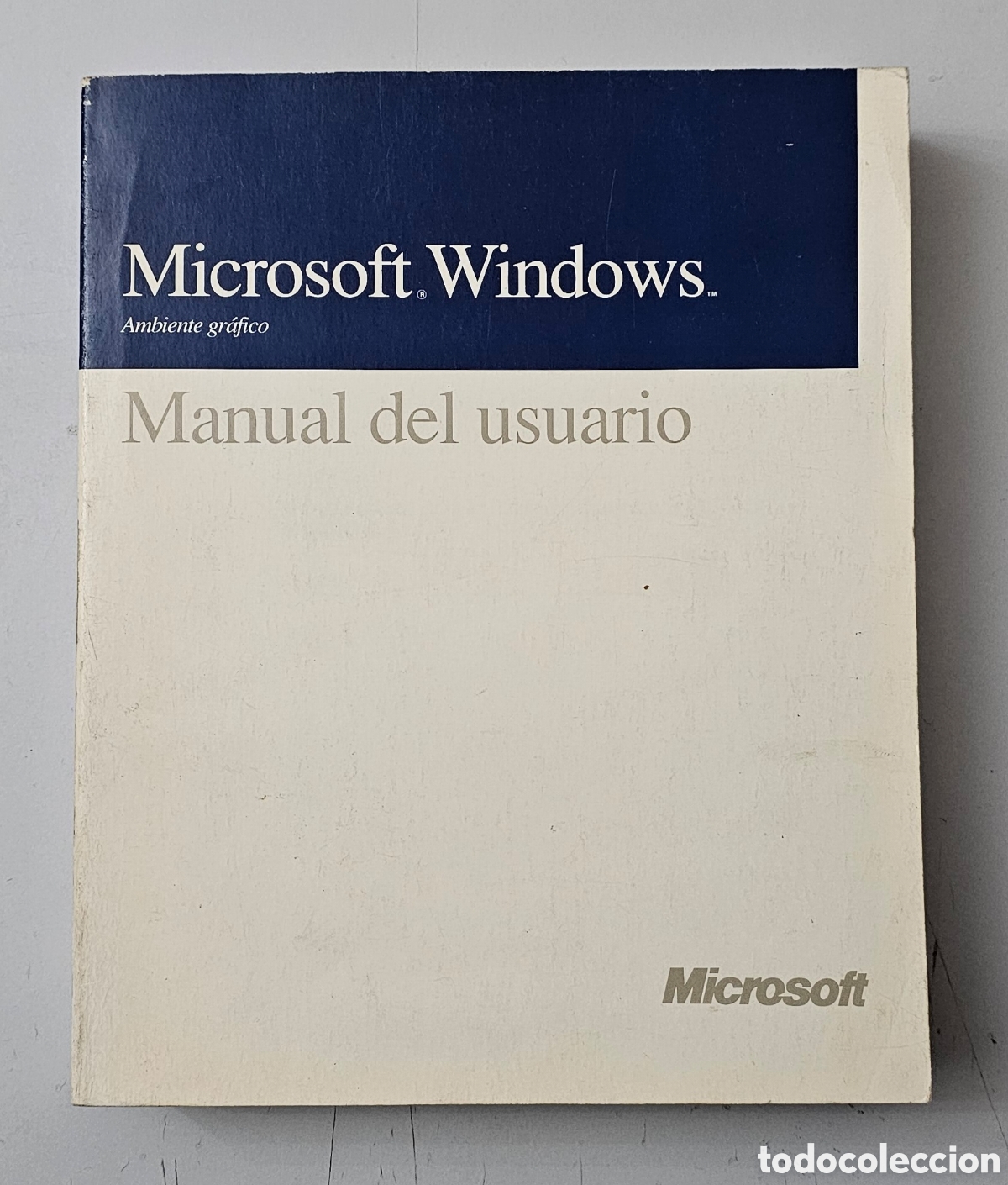 Libros de segunda mano: LIBRO MICROSOFT WINDOWS AMBIENTE GRAFICO (Espa&ntilde;a - 1990) 1&deg; Edicion - Foto 1