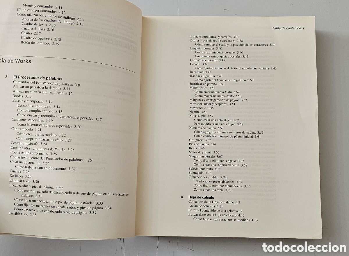 Libros de segunda mano: LIBRO MICROSOFT WORKS REFERENCIA (Espa&ntilde;a - 1990) - Foto 7