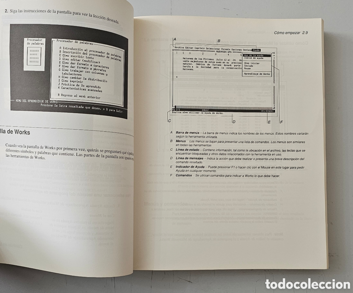 Libros de segunda mano: LIBRO MICROSOFT WORKS REFERENCIA (Espa&ntilde;a - 1990) - Foto 15