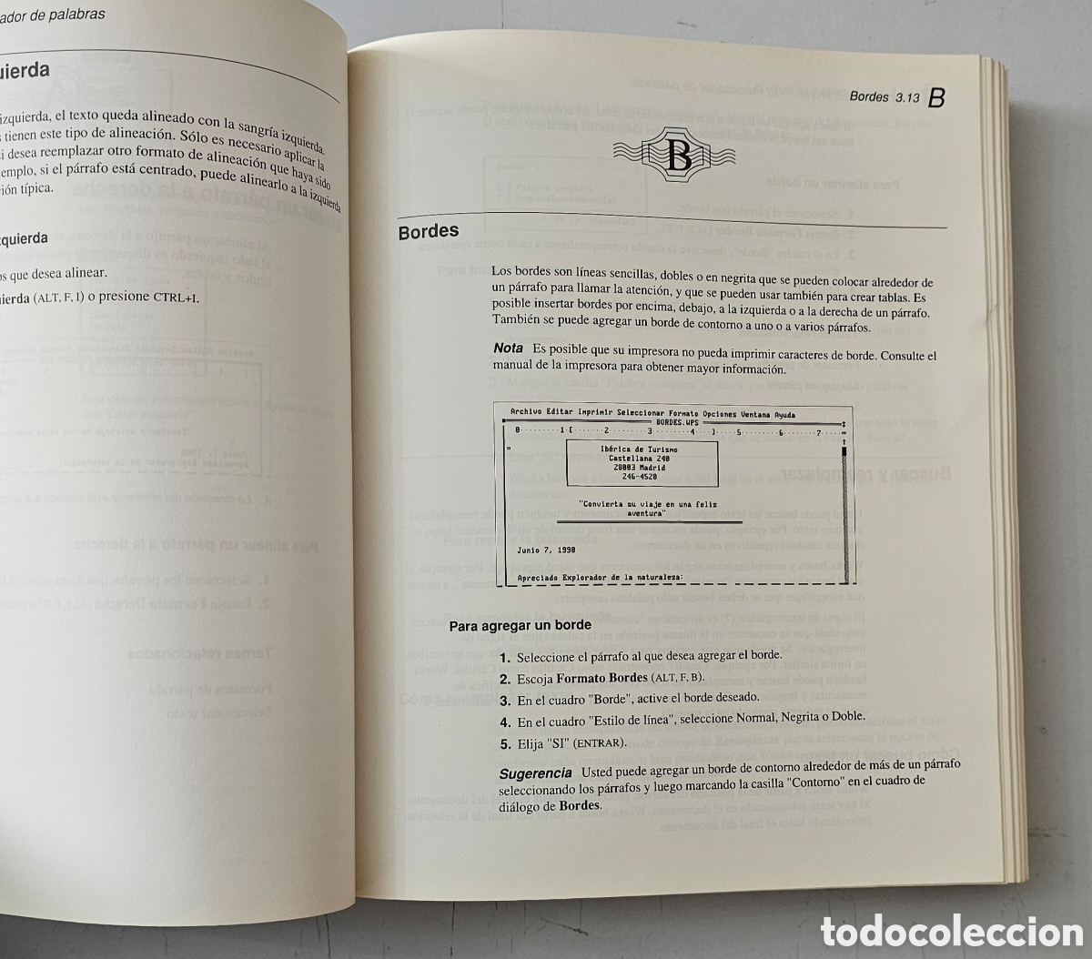 Libros de segunda mano: LIBRO MICROSOFT WORKS REFERENCIA (Espa&ntilde;a - 1990) - Foto 16