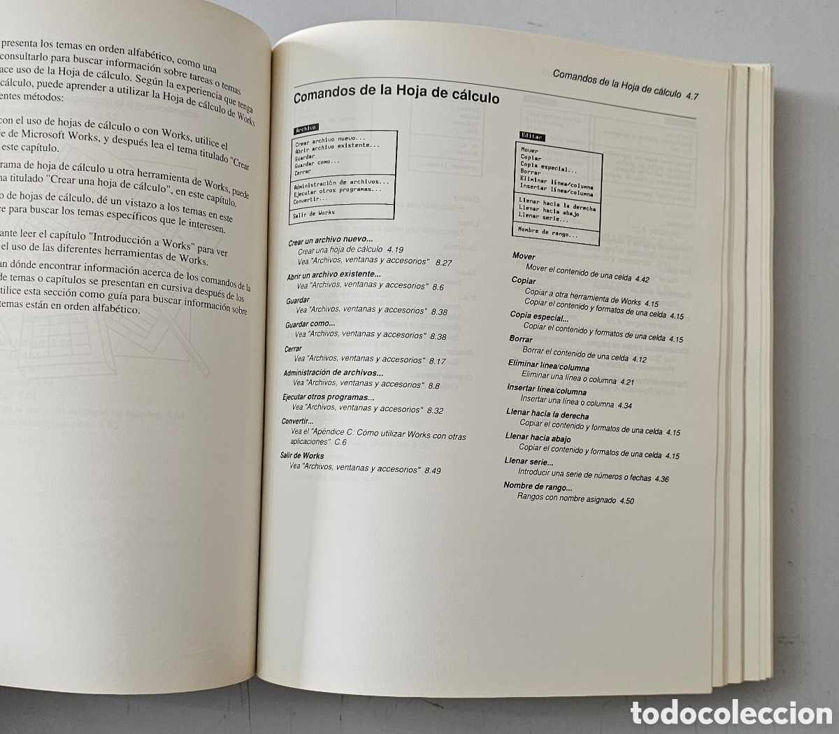Libros de segunda mano: LIBRO MICROSOFT WORKS REFERENCIA (Espa&ntilde;a - 1990) - Foto 20