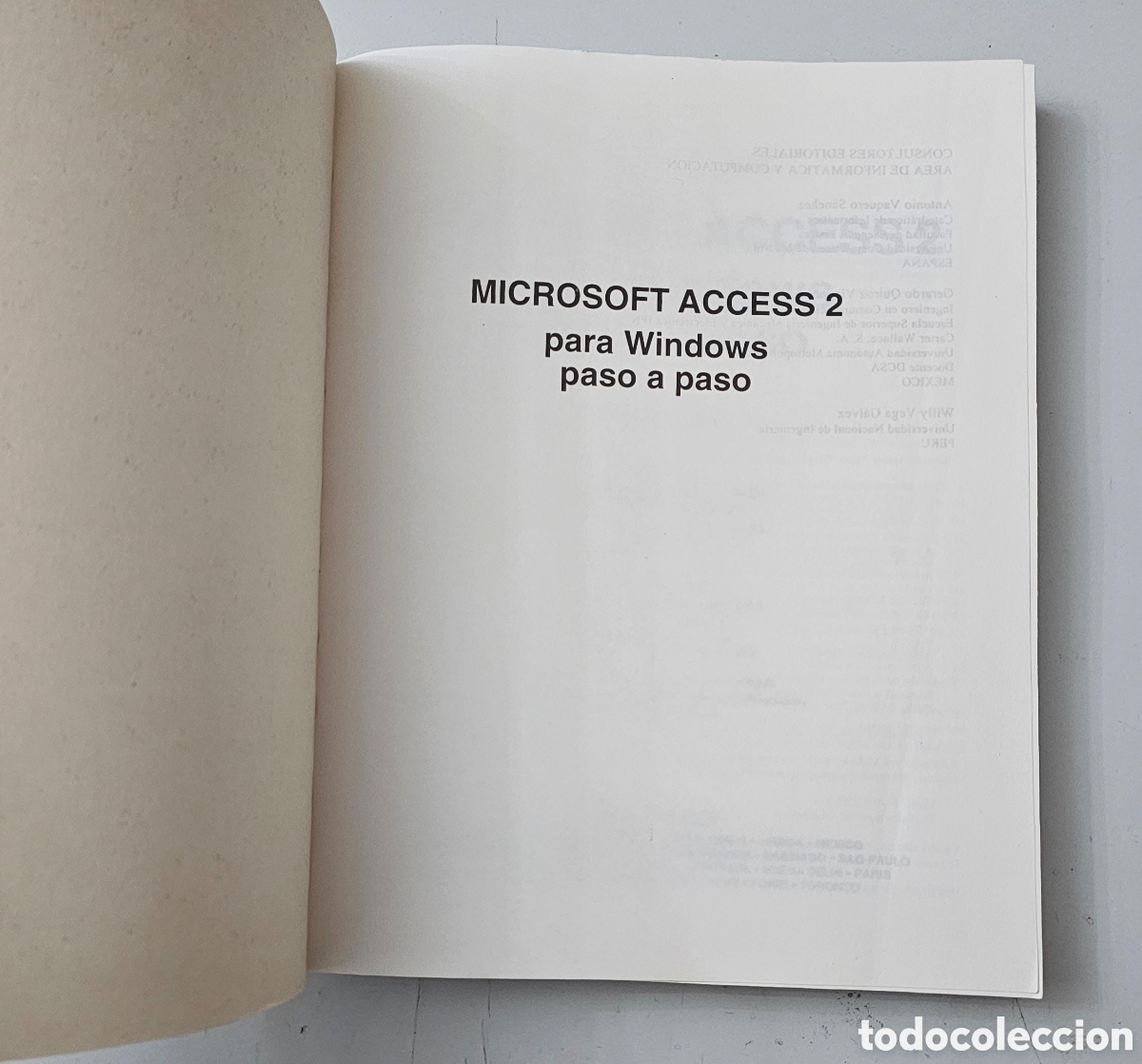 Libros de segunda mano: LIBRO GUIA DE FORMACION DE MICROSOFT ACCESS 2 PARA WINDOWS (Espa&ntilde;a - McGraw Hill - 1996) - Foto 5