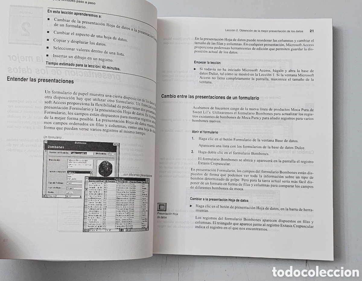 Libros de segunda mano: LIBRO GUIA DE FORMACION DE MICROSOFT ACCESS 2 PARA WINDOWS (Espa&ntilde;a - McGraw Hill - 1996) - Foto 20