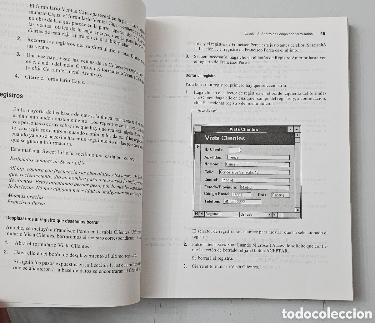 Libros de segunda mano: LIBRO GUIA DE FORMACION DE MICROSOFT ACCESS 2 PARA WINDOWS (Espa&ntilde;a - McGraw Hill - 1996) - Foto 21