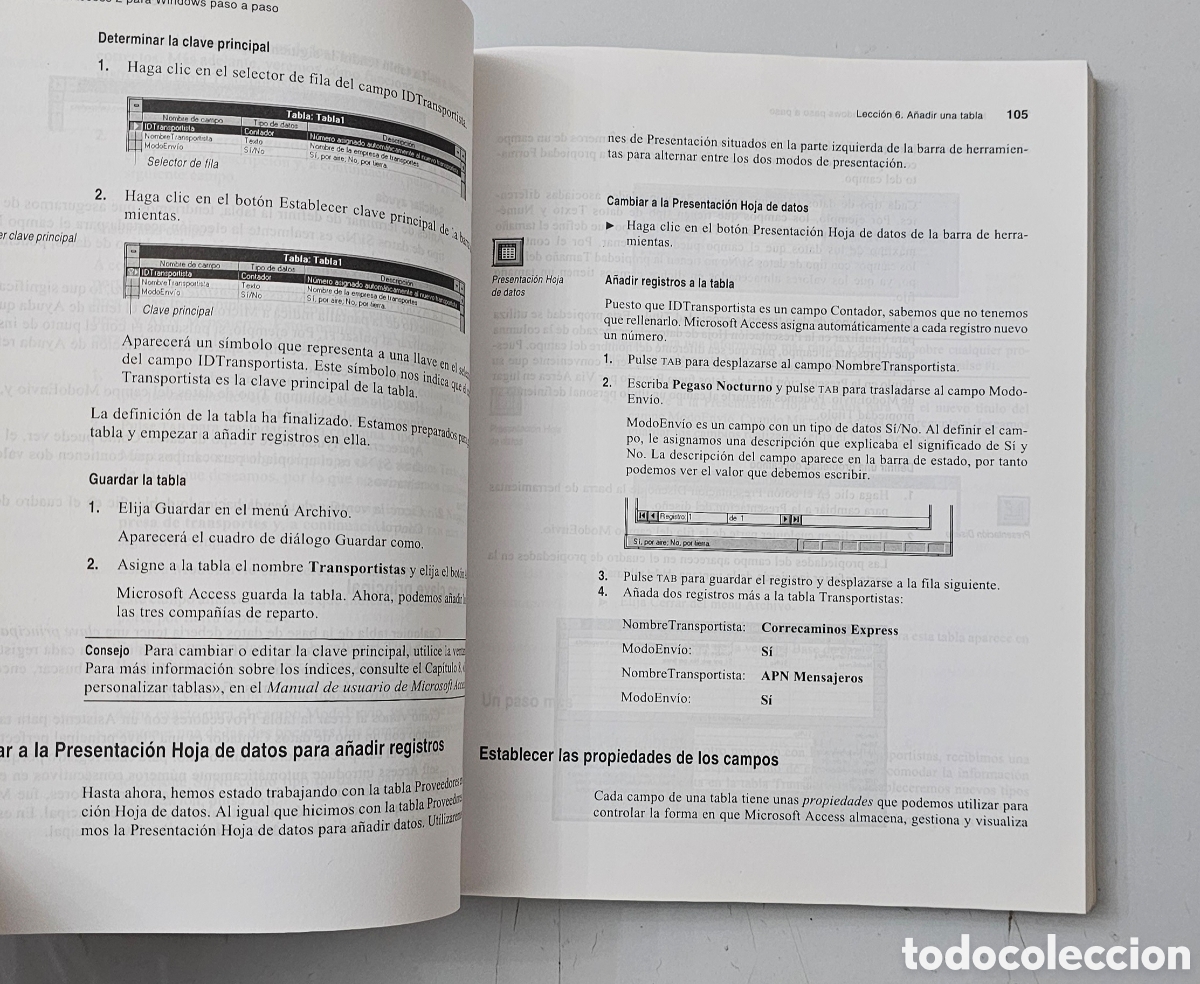 Libros de segunda mano: LIBRO GUIA DE FORMACION DE MICROSOFT ACCESS 2 PARA WINDOWS (Espa&ntilde;a - McGraw Hill - 1996) - Foto 24