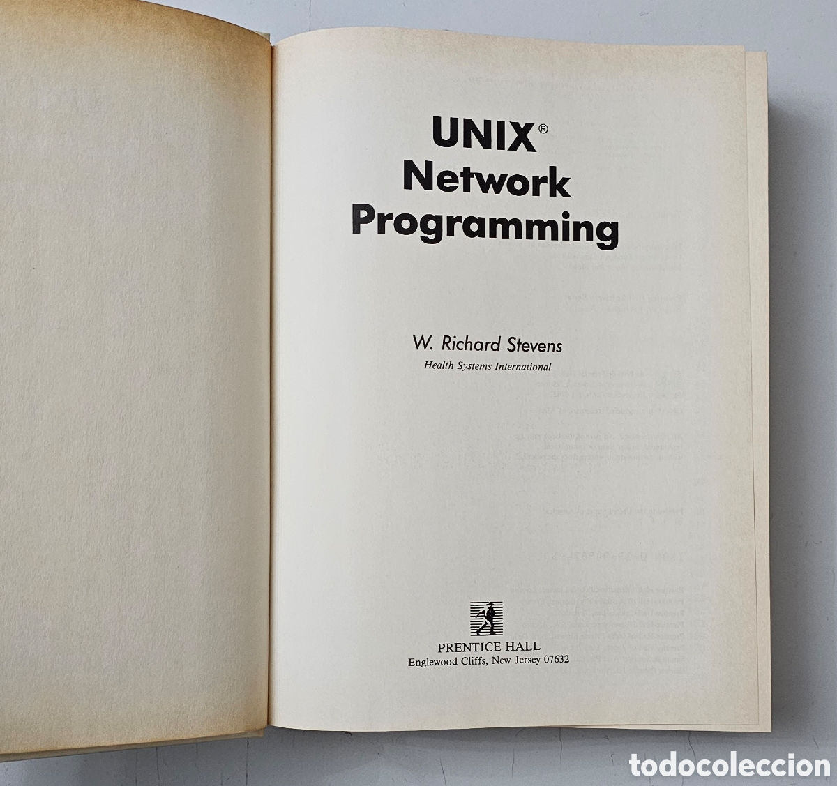 Libros de segunda mano: LIBRO UNIX NETWORK PROGRAMMING (USA - Prencite Hall - 1990) - Foto 5