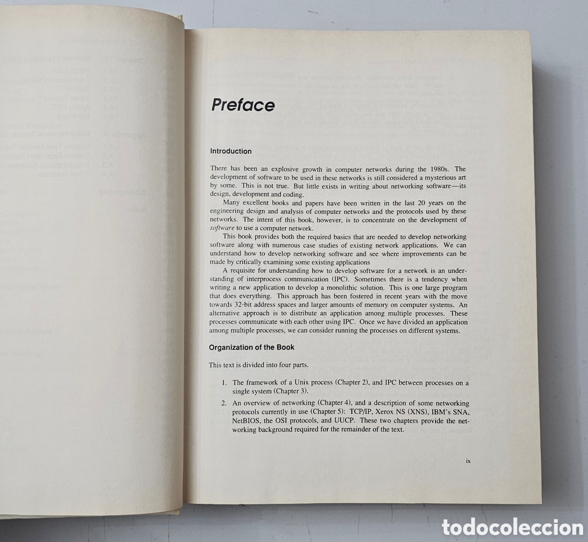 Libros de segunda mano: LIBRO UNIX NETWORK PROGRAMMING (USA - Prencite Hall - 1990) - Foto 10