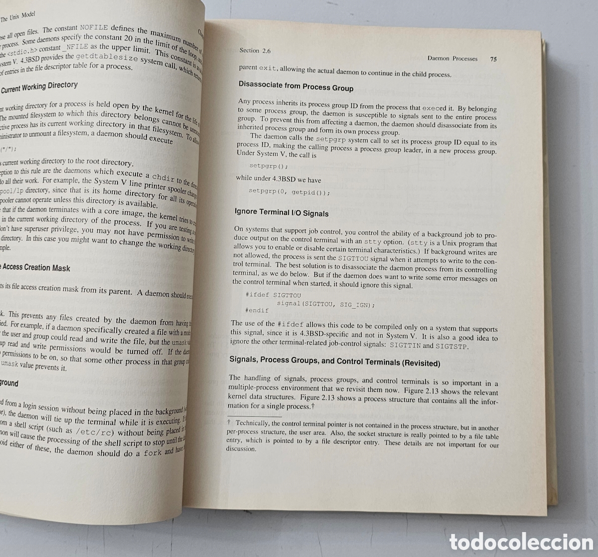 Libros de segunda mano: LIBRO UNIX NETWORK PROGRAMMING (USA - Prencite Hall - 1990) - Foto 17
