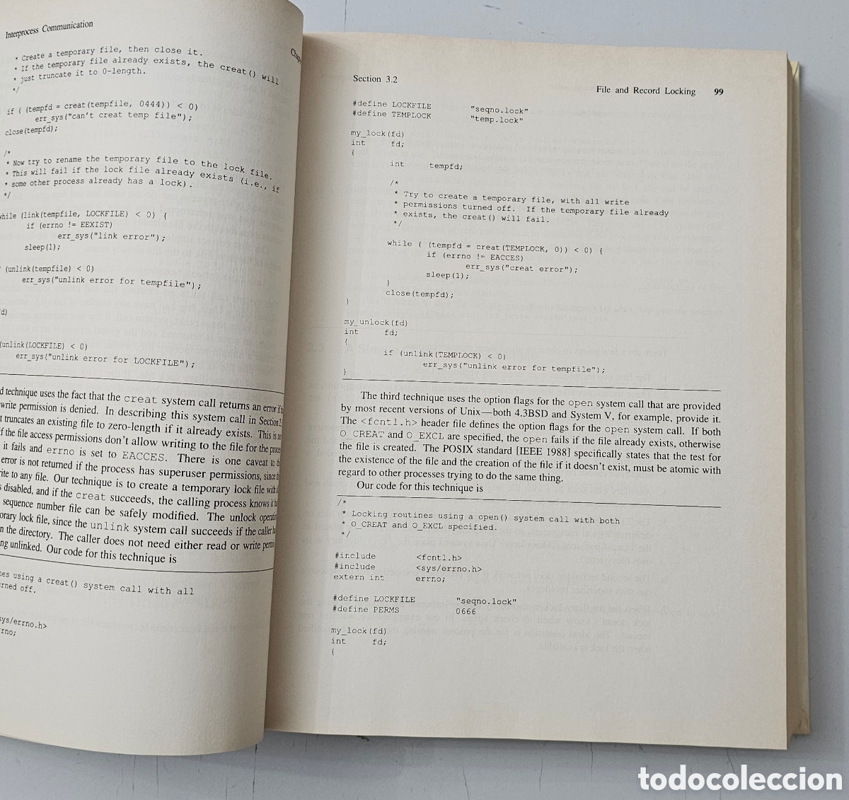 Libros de segunda mano: LIBRO UNIX NETWORK PROGRAMMING (USA - Prencite Hall - 1990) - Foto 19