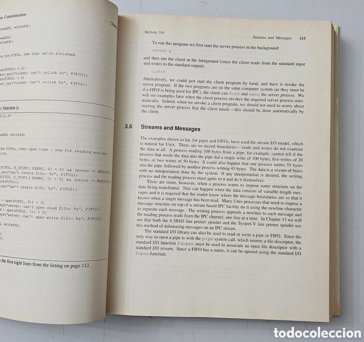 Libros de segunda mano: LIBRO UNIX NETWORK PROGRAMMING (USA - Prencite Hall - 1990) - Foto 20