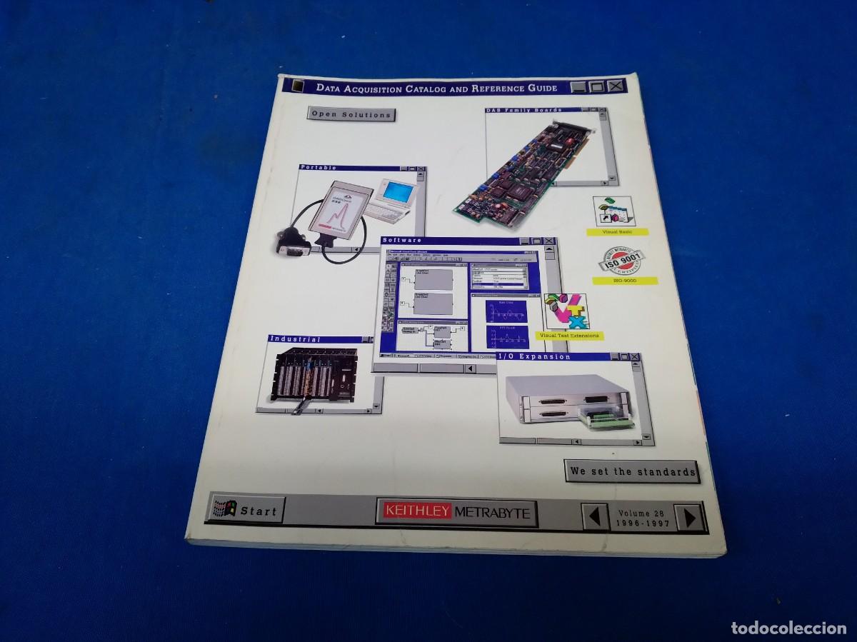 Libros de segunda mano: DATA ACQUISTION CATALOG AND REFERENCE GUIDE - KEITHLEY METRABYTE VOLUMEN 28 -1996/97 - Foto 1