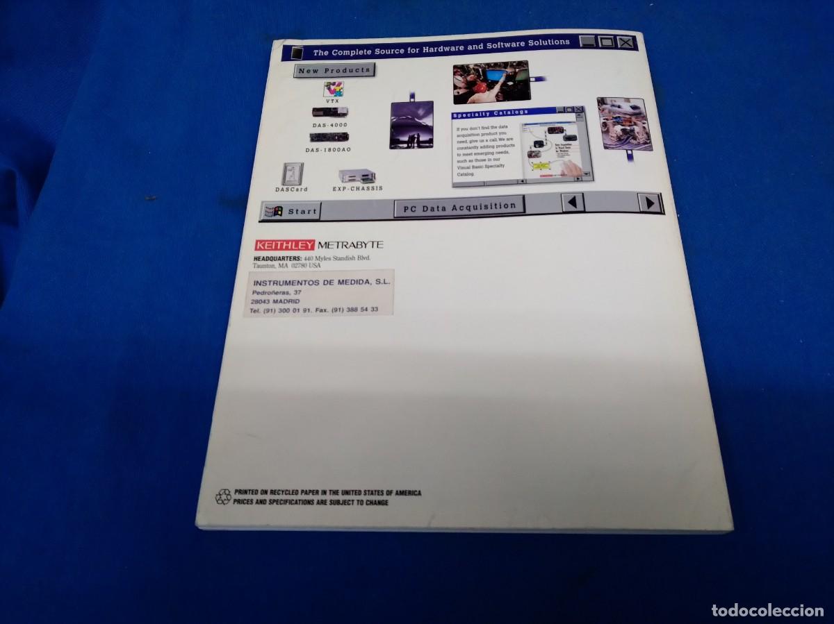 Libros de segunda mano: DATA ACQUISTION CATALOG AND REFERENCE GUIDE - KEITHLEY METRABYTE VOLUMEN 28 -1996/97 - Foto 8