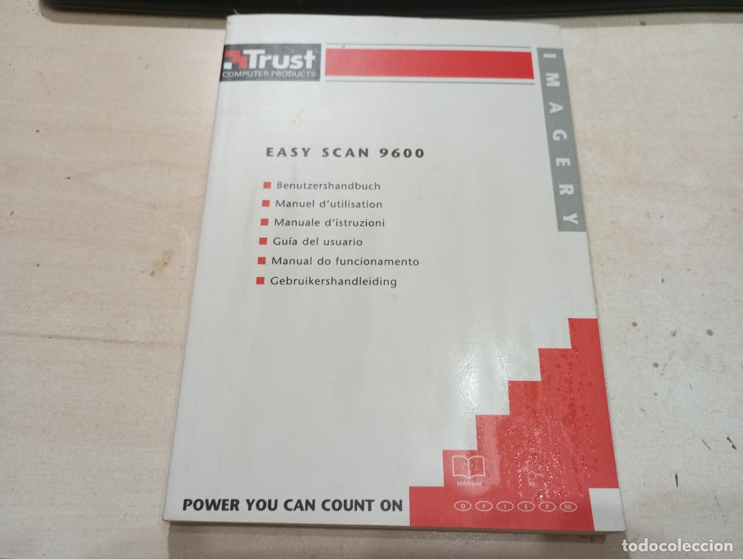 Libros de segunda mano: TRUST EASY SCAN 9600 MANUAL DEL USUARIO (1995 ?) - Foto 1