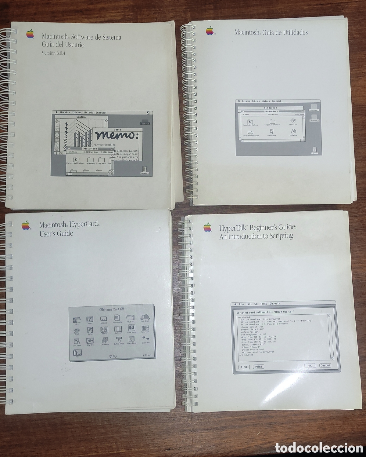 Libros de segunda mano: 4 GU&Iacute;AS DE USUARIO DE REFERENCIA MACINTOSH APPLE - Foto 1