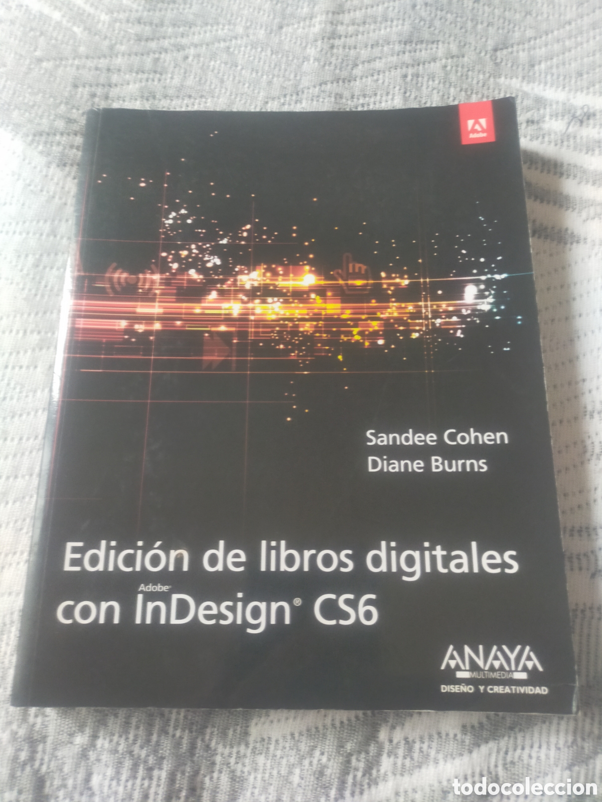 Libros de segunda mano: Edici&oacute;n de libros digitales con InDesing CS6.Anaya.2013.Seminuevo. - Foto 1
