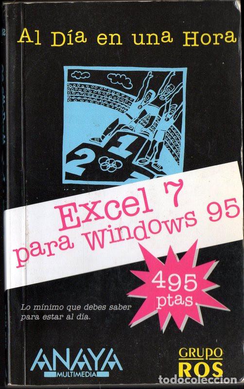 Libros de segunda mano: Excel 7 para Windows 95. Anaya. - Foto 1