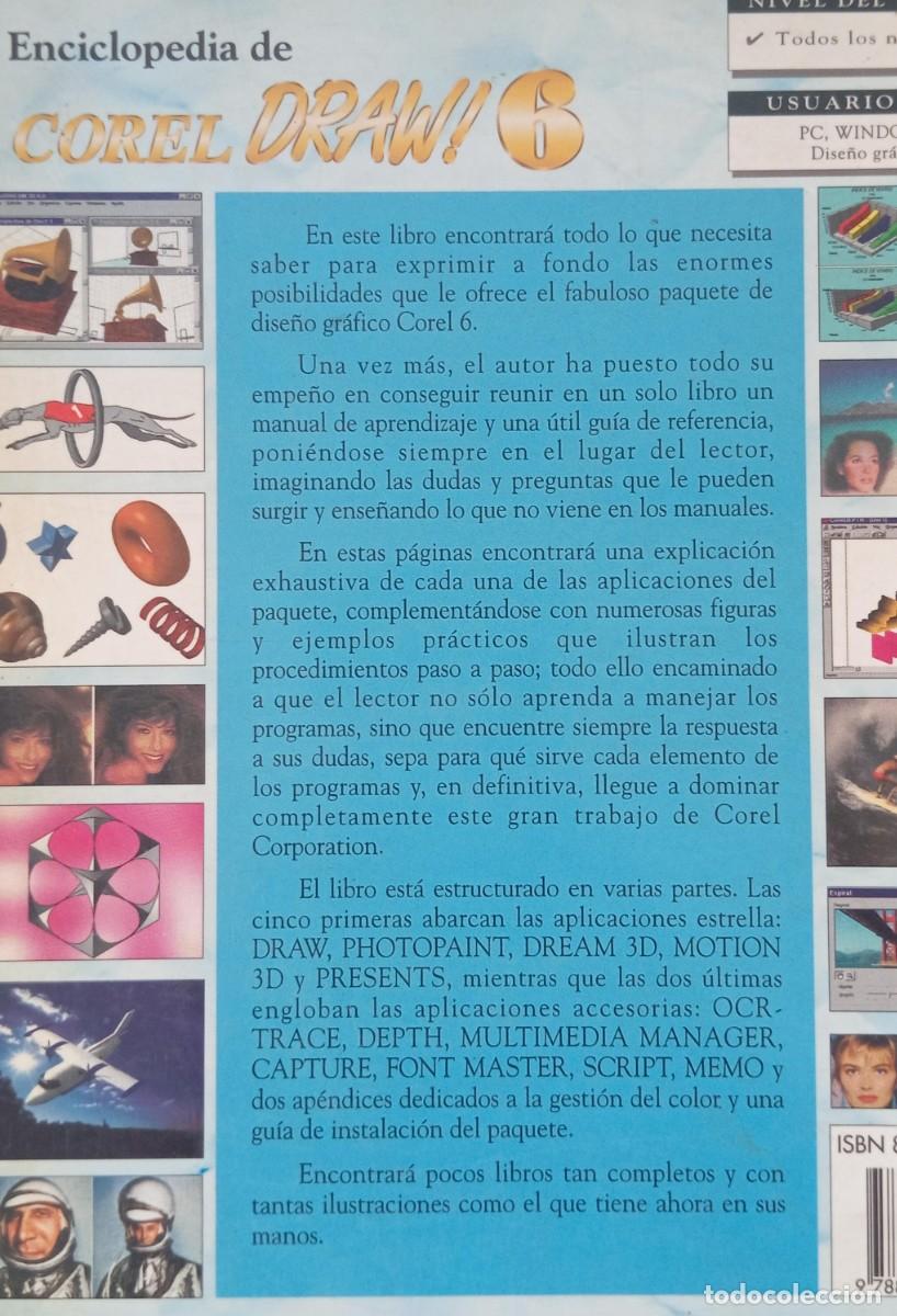 Libros de segunda mano: ENCICLOPEDIA DE COREL DRAW - JOSE LUIS OROS - Foto 2