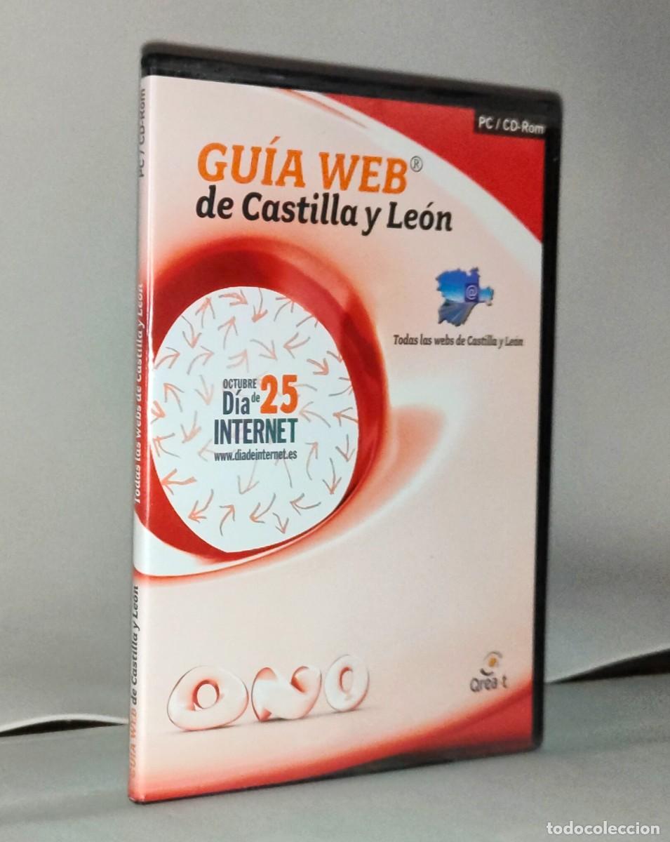 Libros de segunda mano: CD &bull; GU&Iacute;A WEB DE CASTILLA Y LE&Oacute;N - Foto 1