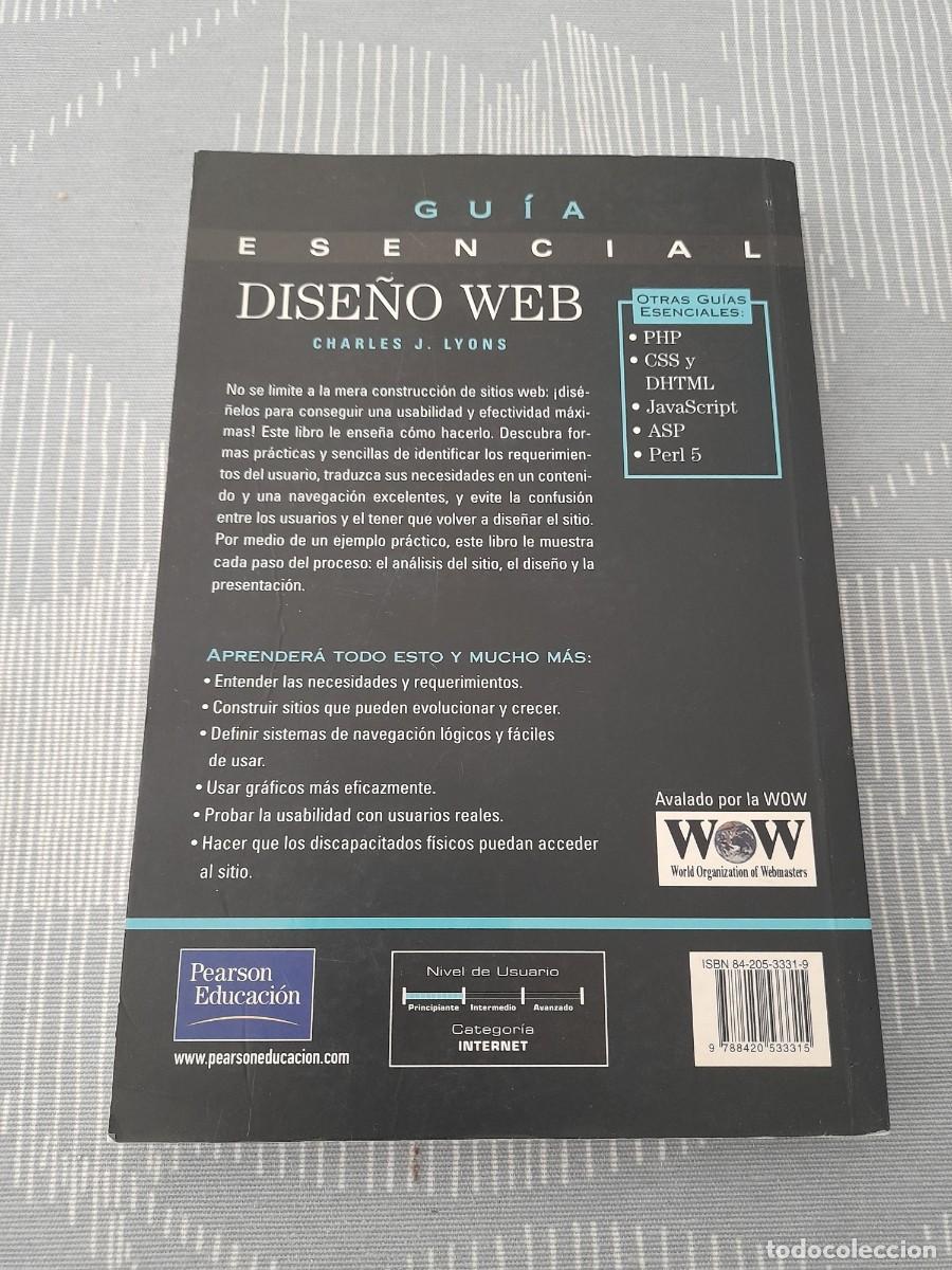 Libros de segunda mano: GU&Iacute;A ESENCIAL DISE&Ntilde;O WEB - Foto 2
