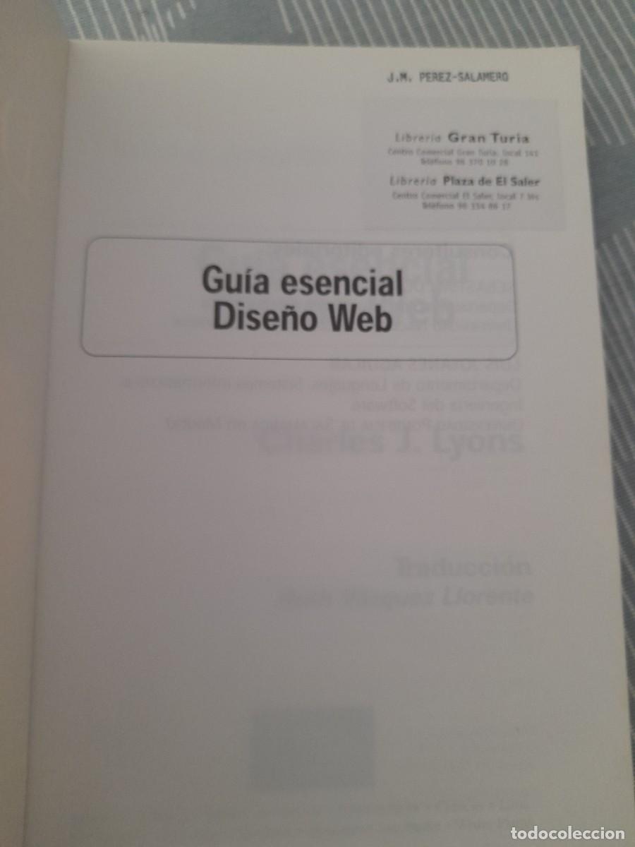 Libros de segunda mano: GU&Iacute;A ESENCIAL DISE&Ntilde;O WEB - Foto 4