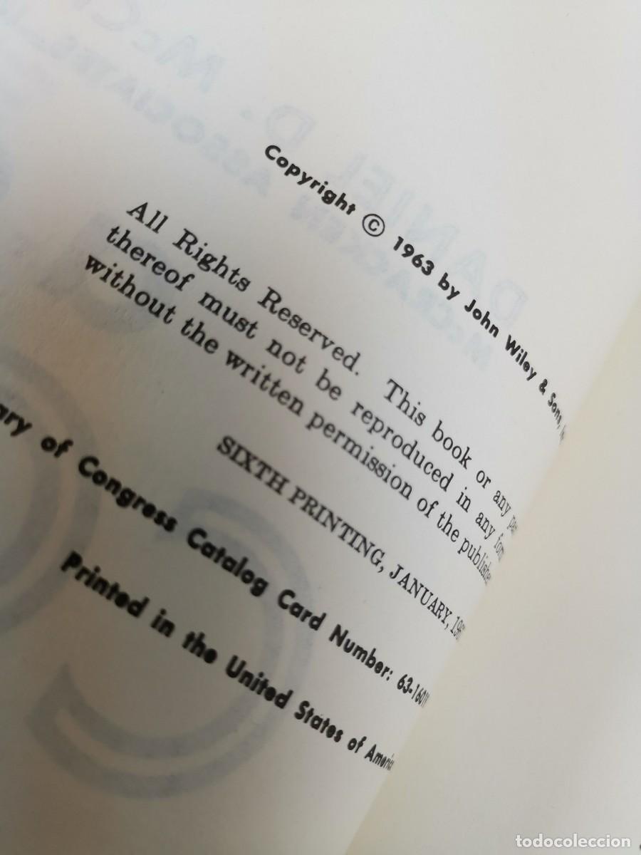 Libros de segunda mano: A Guide to COBOL Programming. MCCRACKEN, Daniel D. : Wiley & Sons. New York 1967-INFORMATICA - Foto 9
