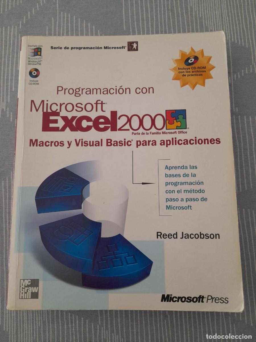Libros de segunda mano: PROGRAMACI&Oacute;N CON MICROSOFT EXCEL 2000. MACROS Y VISUAL BASIC PARA APLICACIONES - Foto 1