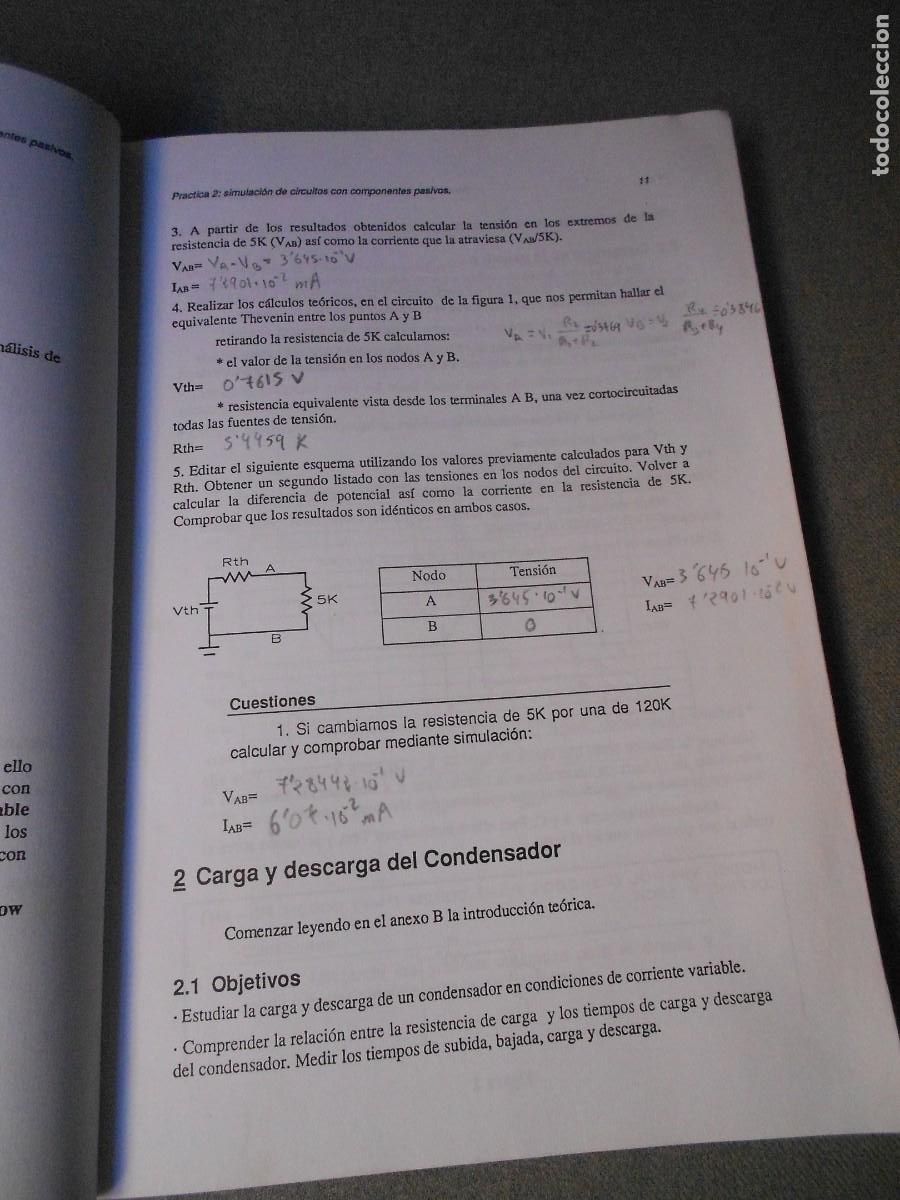 Libros de segunda mano: MANUAL DE PRACTICAS DE F.T.C - Foto 6