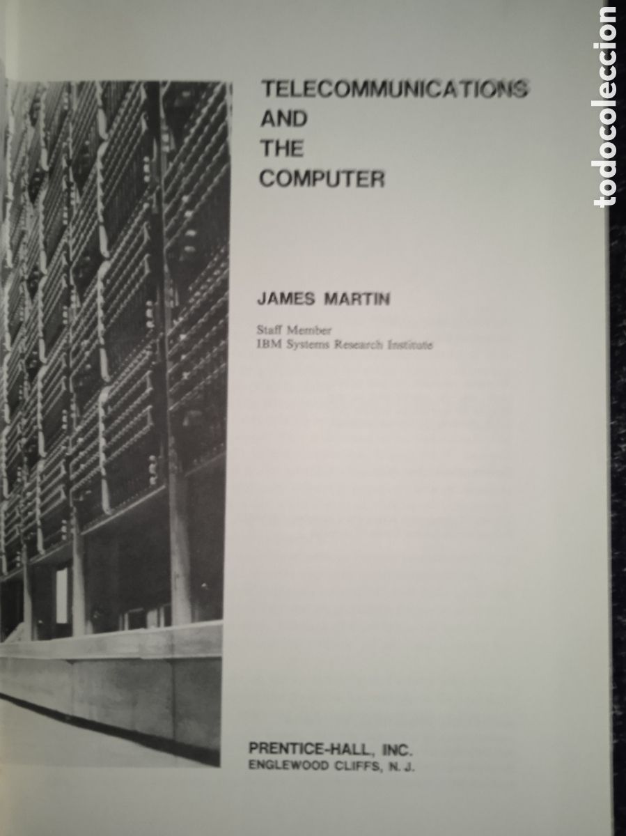 Libros de segunda mano: Telecommunications and the Computer / JAMES MARTIN 1969 - Foto 2