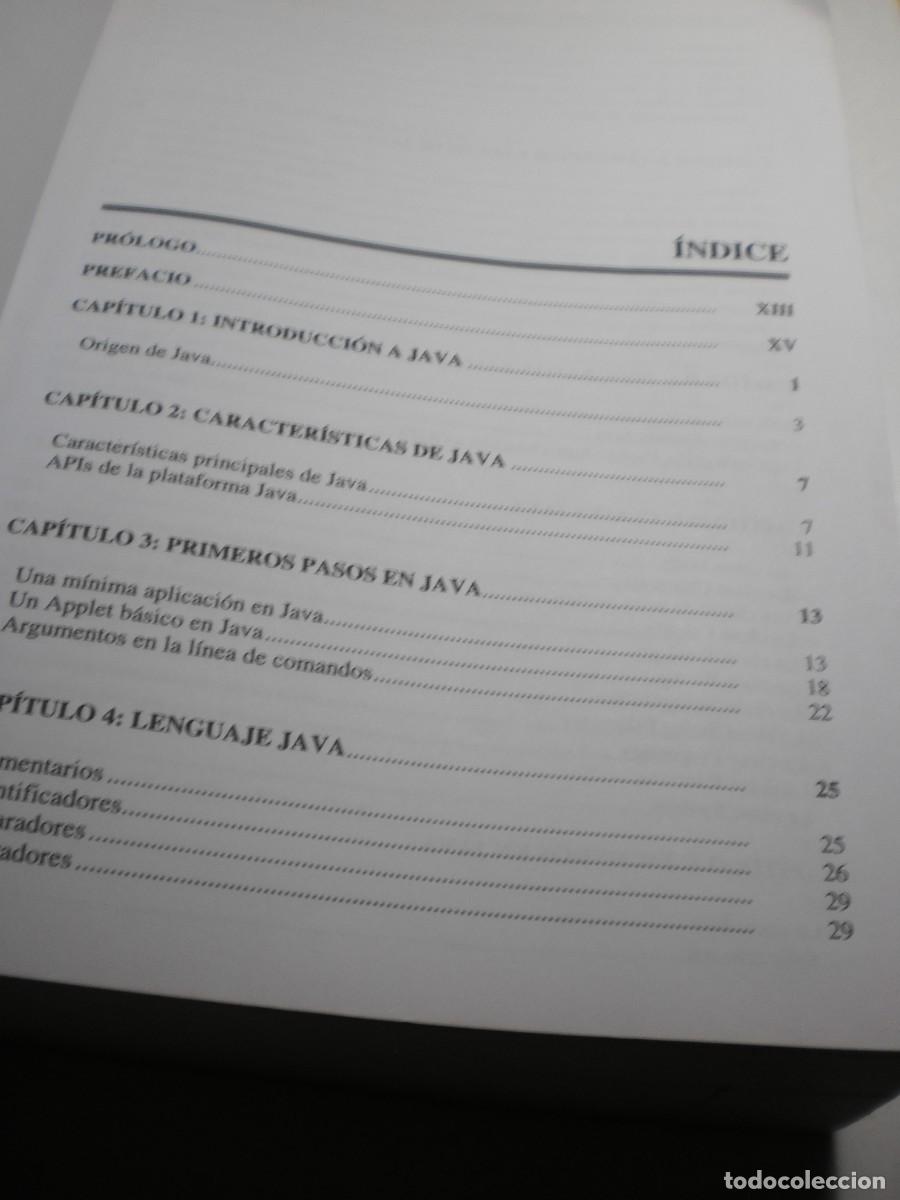 Libros de segunda mano: java 2 manual de usuario y tutorial. agust&iacute;n froule. ra-ma 2000. 686 p&aacute;g (buen estado) - Foto 3