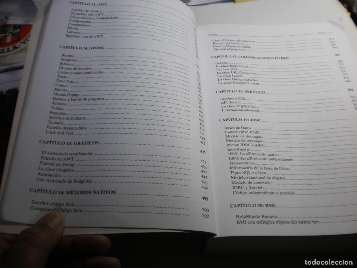 Libros de segunda mano: java 2 manual de usuario y tutorial. agust&iacute;n froule. ra-ma 2000. 686 p&aacute;g (buen estado) - Foto 5