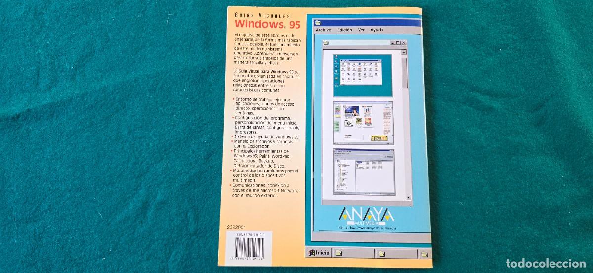 Libros de segunda mano: LIBRO WINDOWS 95 (1996) MIGUEL PARDO NIEBLA - ED. ANAYA - Foto 6