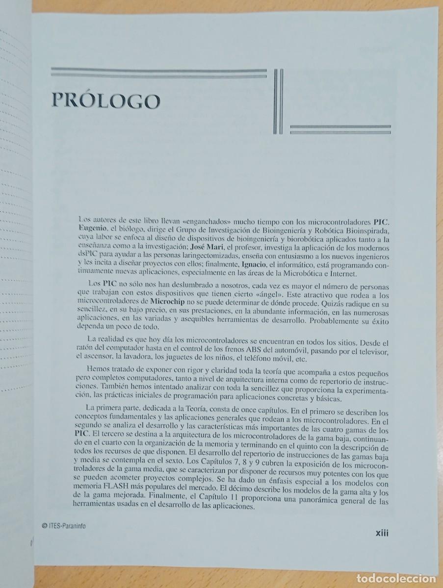Libros de segunda mano: MICROCONTROLADORES PIC. LA CLAVE DEL DISE&Ntilde;O. THOMSON - Foto 9