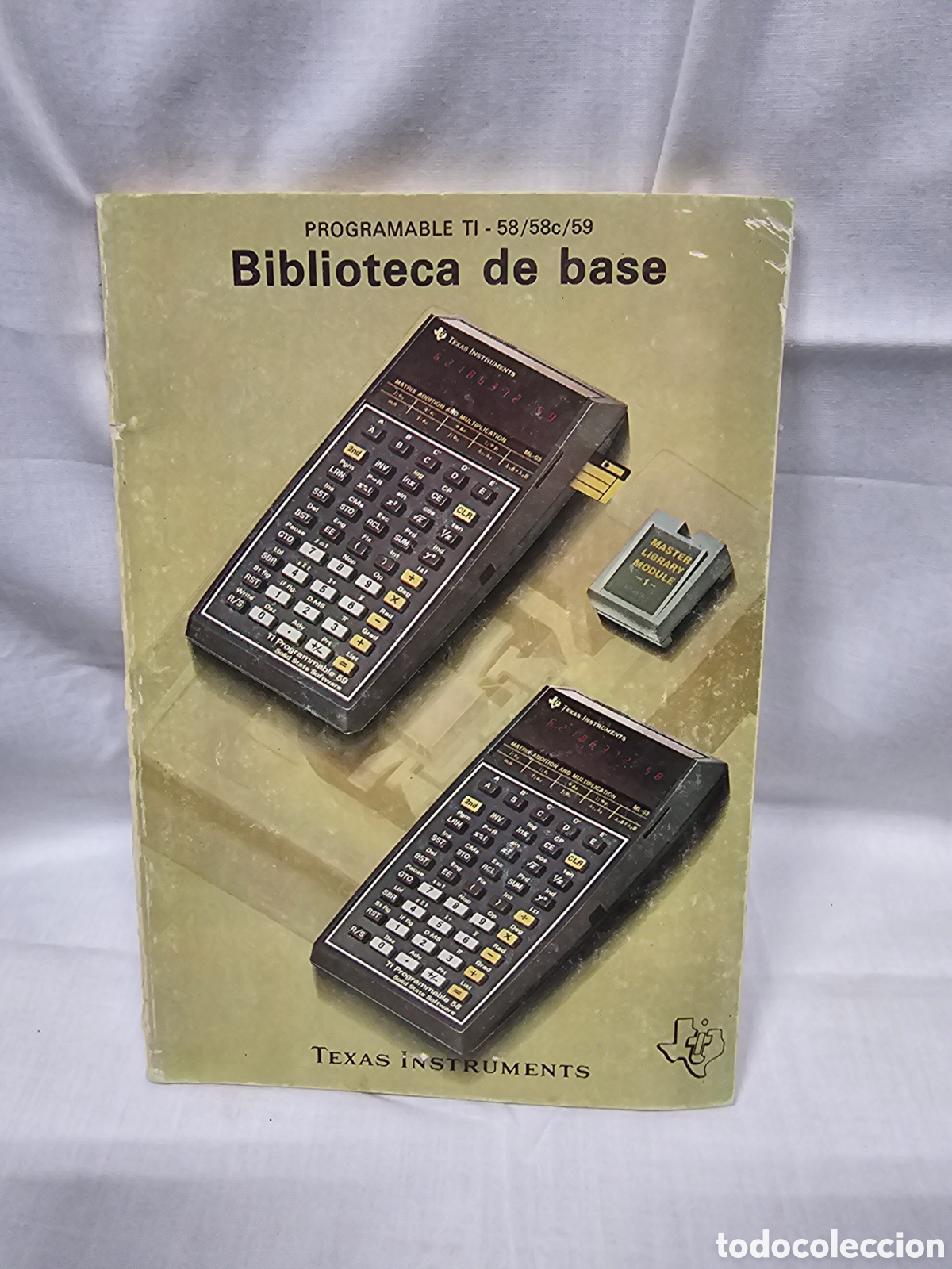 Libros de segunda mano: BIBLIOTECA DE BASE PROGRAMABLE TEXAS INSTRUMENTS - Foto 1