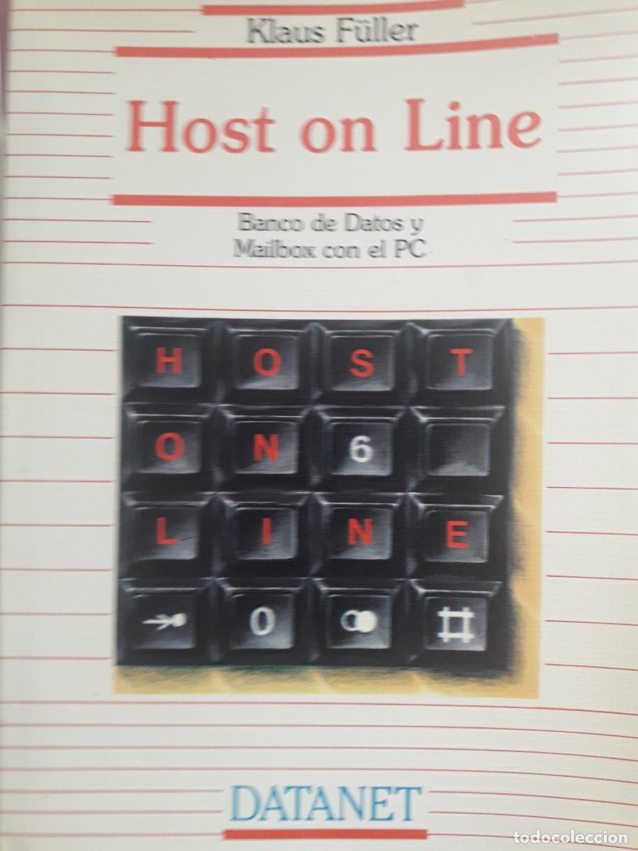 Libros de segunda mano: host on line banco de datos y mailbox con el PC Klaus F&uuml;ller - Foto 1