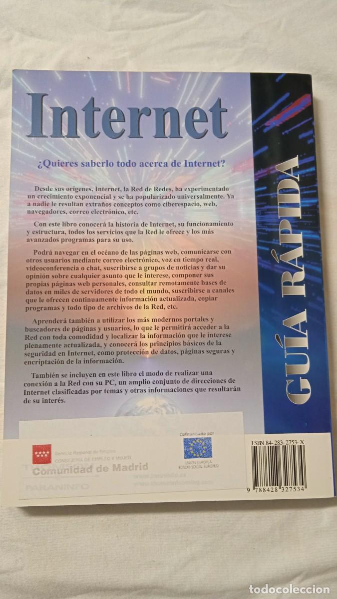 Libros de segunda mano: Guia r&aacute;pida Internet. - Foto 2