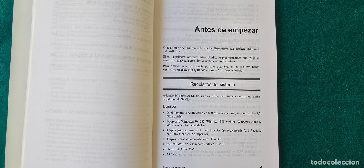 Libros de segunda mano: LIBRO MANUAL PINNACLE STUDIO V. 9 - Foto 3